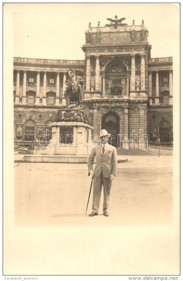 ** T2 Vienna, Wien I. Neue Hofburg Und Prinz Eugen Reiterdenkmal / Castle, Statue, F. Hrosek Fotograf, Photo - Non Classificati
