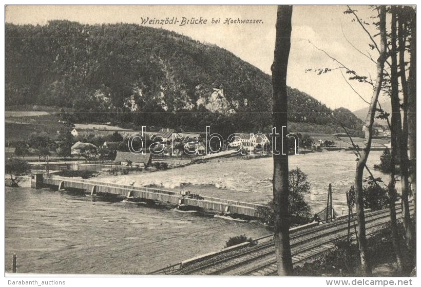 ** T2 Graz, Weinzödl-Brücke Bei Hochwasser - Non Classificati