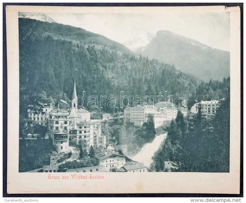 ** T3 Bad Gastein, Wildbad, Grand Hotel Gasteiner Hof, M. Scherthaner's Gasthof / Hotels, Giant Postcard (29,5 Cm X... - Unclassified