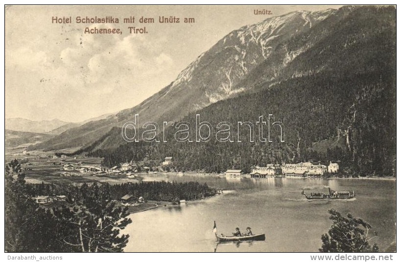 T2/T3 Achensee, Tirol; Hotel Scholastika, Unütz (EK) - Non Classificati