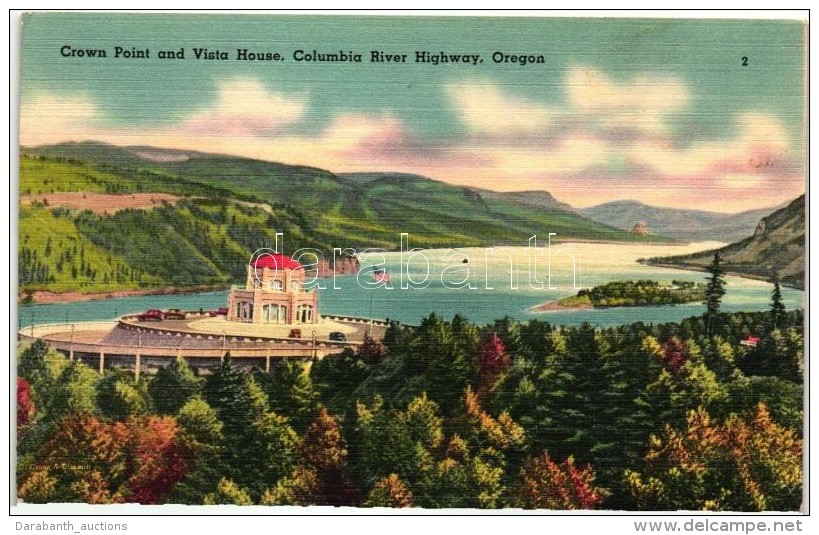 ** T2 Columbia River Highway, Oregon. Crown Point And Vista House - Zonder Classificatie