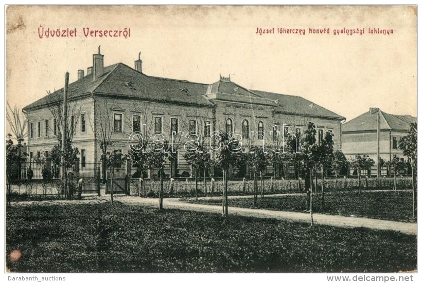 T4 Versec, Vrsac; József FÅ‘herceg Honvéd Gyalogsági Laktanya, W. L. 101. / Infantry Barracks... - Non Classificati