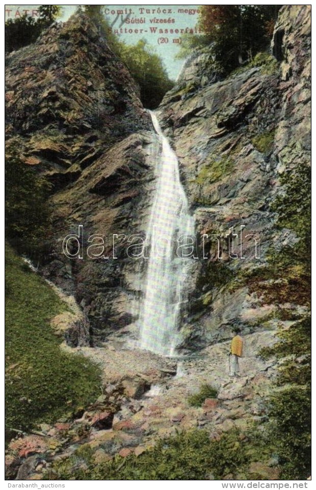 T2 Tátra, Tatry, Súttói Vízesés, Feitzinger Ede / Waterfall - Non Classificati