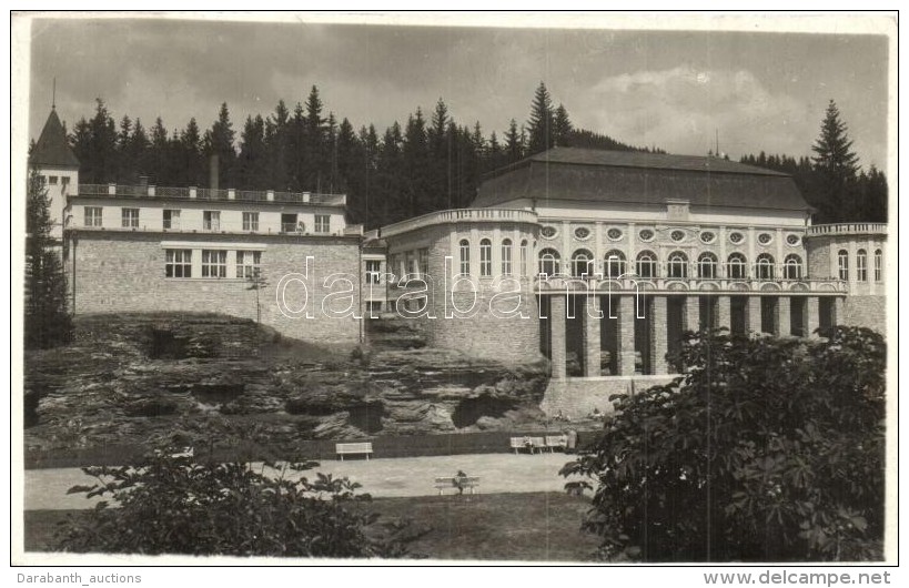 T2 1935 Ruzsbach-fürdÅ‘, Kupele Ruzbachy, VendéglÅ‘ / Restaurant, Pollyák Photo - Zonder Classificatie