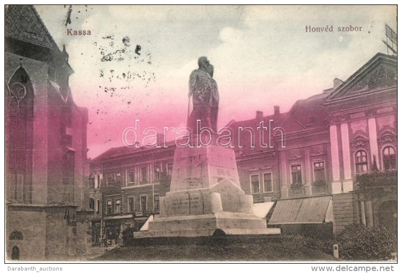 T2/T3 Kassa, Kosice; Honvéd Szobor / Military Monument  (EK) - Zonder Classificatie