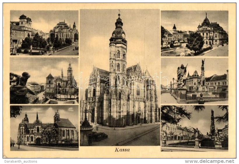 ** T1/T2 Kassa, Kosice; Székesegyház / Cathedral - Zonder Classificatie