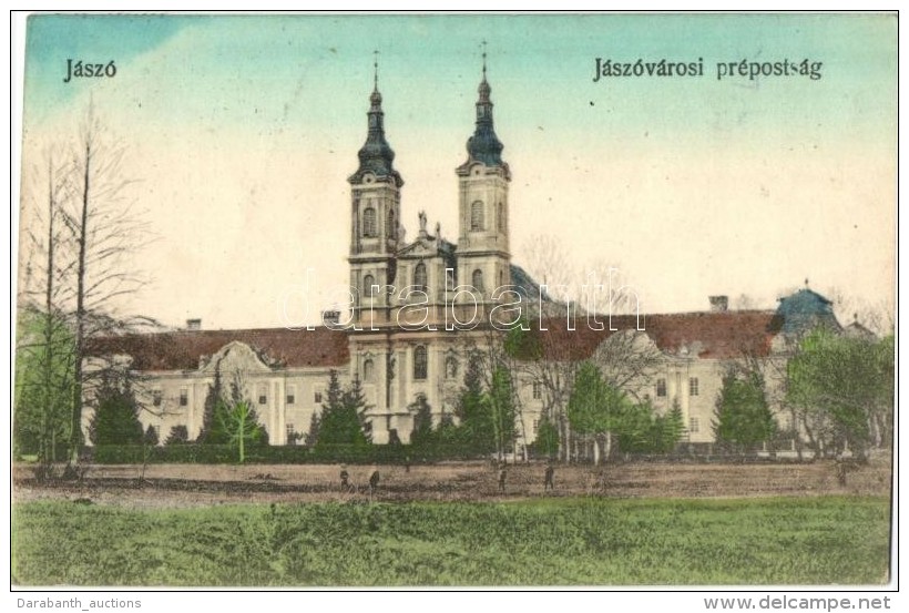 T2/T3 Jászó, Jasov; Jászóvárosi Prépostság / Church (ferdén... - Zonder Classificatie