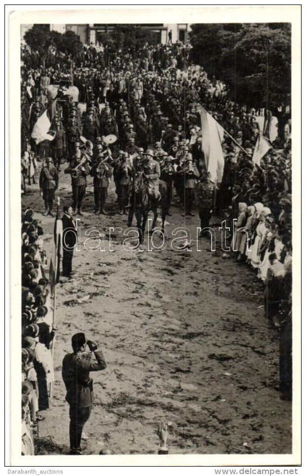 * T1/T2 1938 Ipolyság, Sahy; Bevonulás / Entry Of The Hungarian Troops - Zonder Classificatie