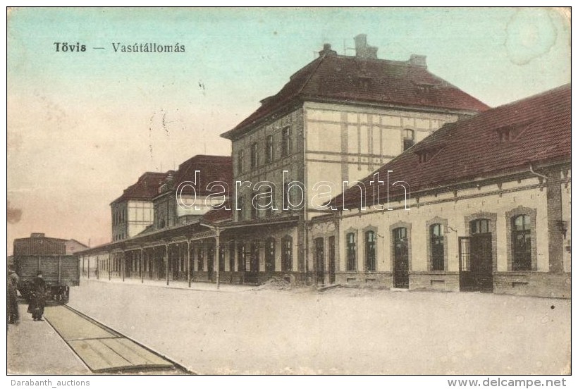 T2/T3 Tövis, Teius; Vasútállomás / Railway Station - Ohne Zuordnung