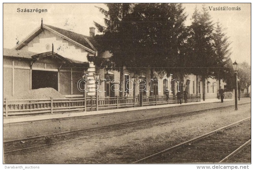 T2 Szászrégen, Reghin; Vasútállomás / Railway Station '1940... - Zonder Classificatie