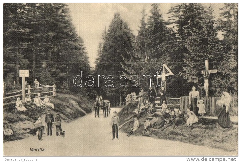 ** T1/T2 Marilla, Marila; Erdei Szent Emlékhely / Holy Memorial Place In The Forest - Non Classificati