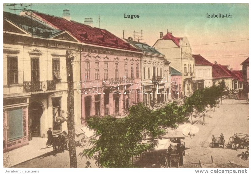 T2 Lugos, Lugoj; Izabella Tér, Központi Sörcsarnok / Square, Beer Hall - Zonder Classificatie