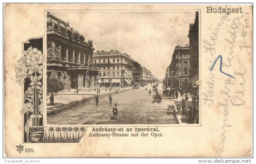 T3 Budapest VI. Andrássy út, Opera, Art Nouveau (EB) - Zonder Classificatie