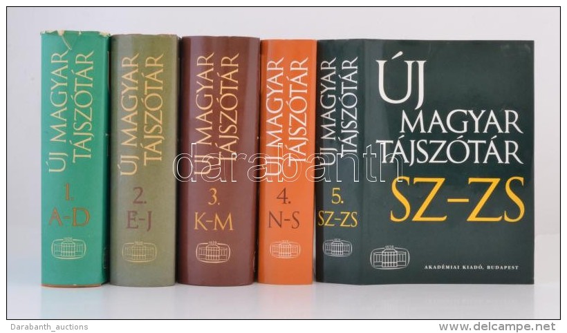 Új Magyar Tájszótár 1-5. Szerk.: B. LÅ‘rinczy Éva, Hosszú Ferenc.... - Non Classificati