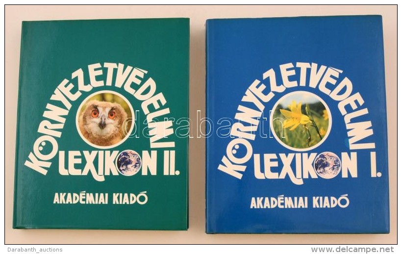 Környezetvédelmi Lexikon I-II. Szerk.: Láng István. Budapest, 1993, Akadémiai... - Zonder Classificatie