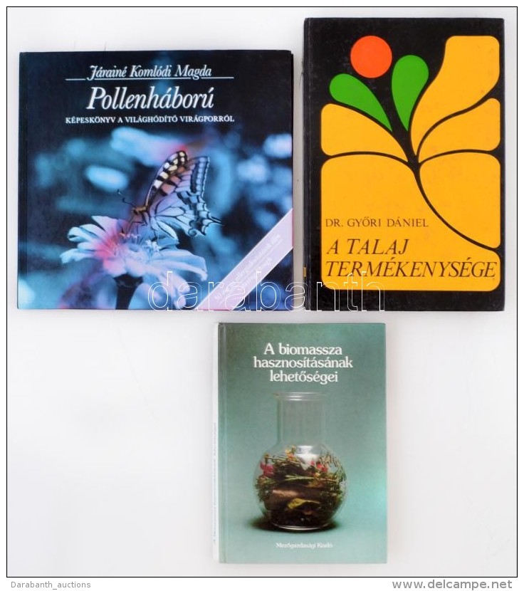 Vegyes Kertészet-mezÅ‘gazdasági Könyv Tétel, összesen 3 Kötet. - Non Classificati