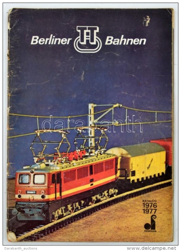 1977 TT Modellvasút Képes Katalógus, Borítón Szakdással - Zonder Classificatie