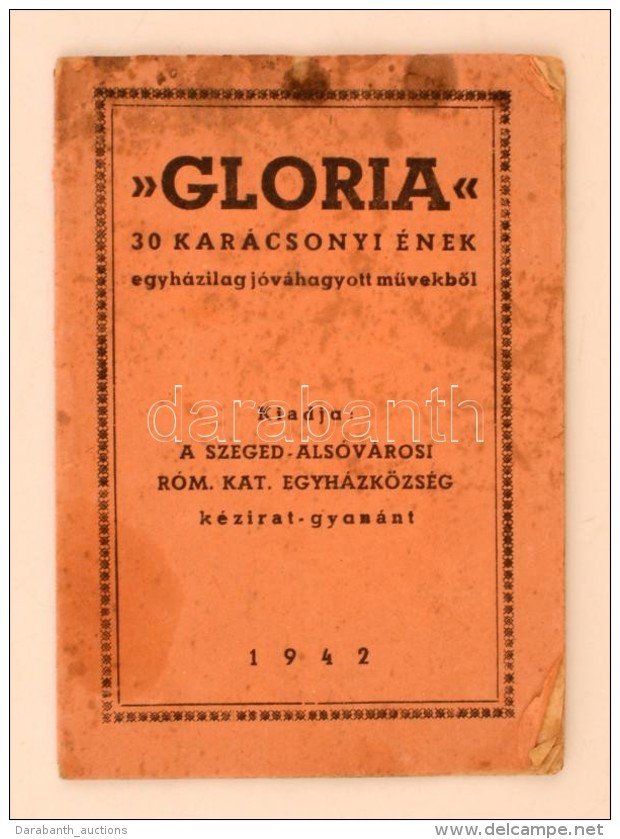 1942 Glória 30 Karácsonyi ének Egyházilag Jóváhagyott MÅ±vekbÅ‘l - Zonder Classificatie