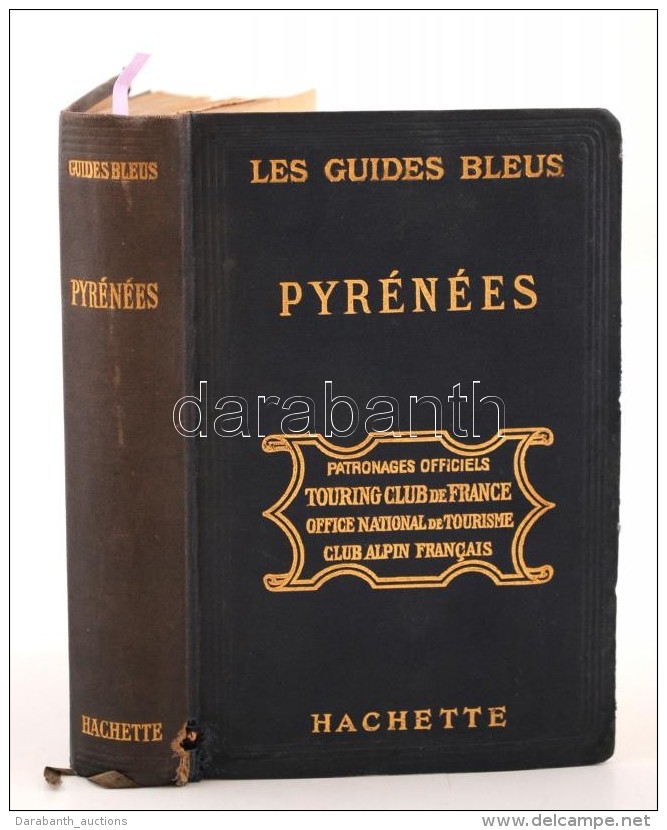 1925 Pyrénées. Les Guides Bleus. Paris, 1925, Librairie Hachette. Kissé Hibás... - Zonder Classificatie