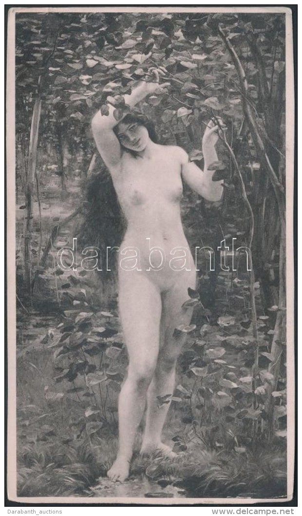 Cca 1910 Erotikus Nyomat / Erotic Print 9x15 Cm - Non Classificati