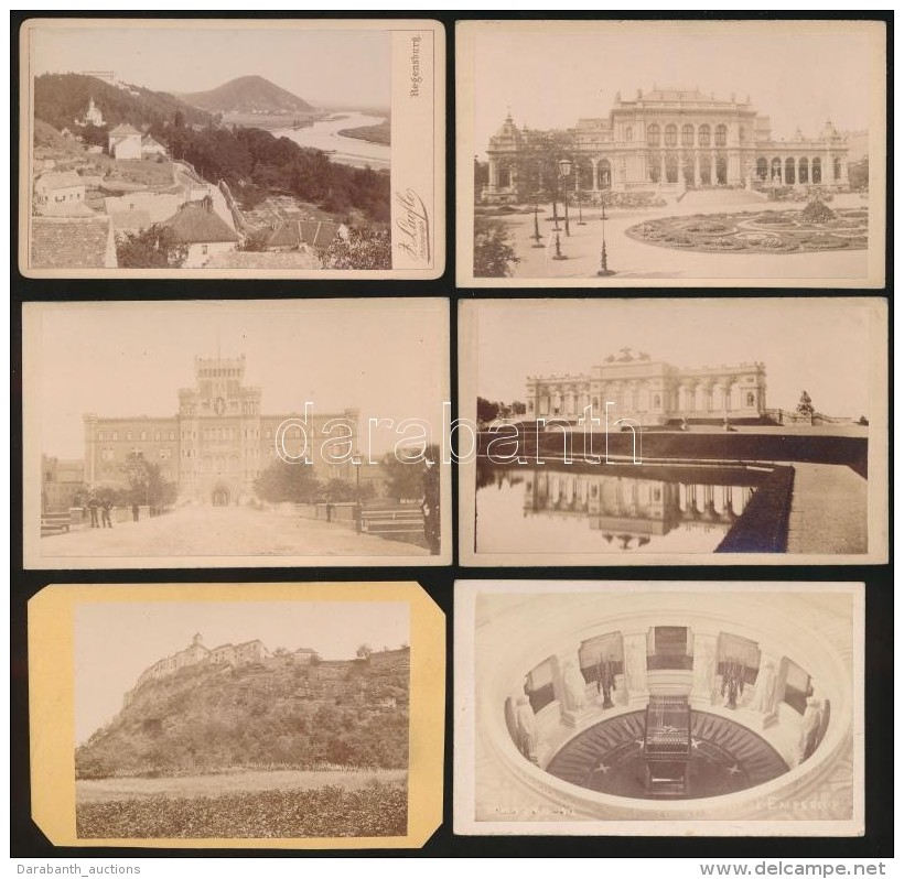 Cca 1870-1880 Ausztria, Bécs Párizs 6 Db Keményhátú Fotó / Cca 1870-1880... - Andere & Zonder Classificatie