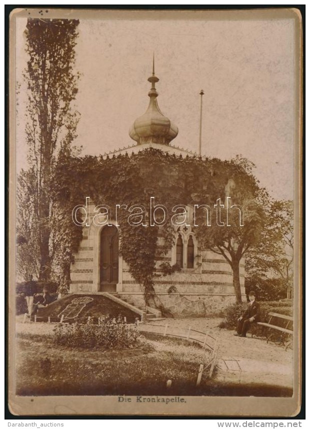 Cca 1908 Orsova, Korona-kápolna, Keményhátú Fénykép, 17x12 Cm / Orsova,... - Andere & Zonder Classificatie