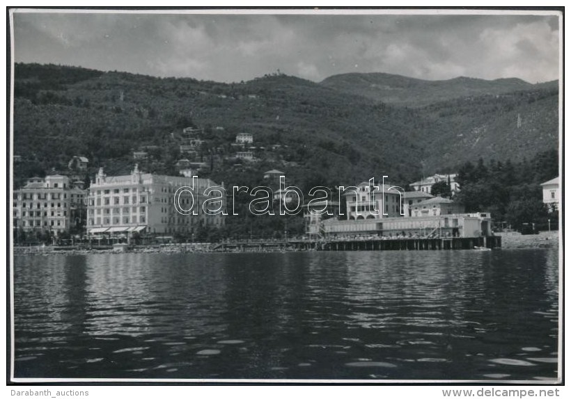 1947 Grand Hotel Opatija (Abbázia), 8,5&times;12,5 Cm - Altri & Non Classificati