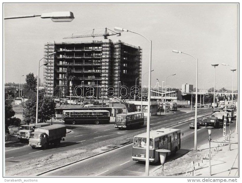 Cca 1975 Budapest Közlekedése, Metró, HÉV, Autóbusz Az Örs Vezér... - Altri & Non Classificati