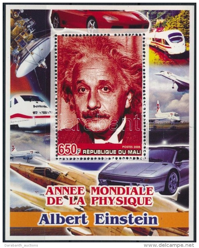 ** Mali 2005 Albert Einstein Blokk - Altri & Non Classificati