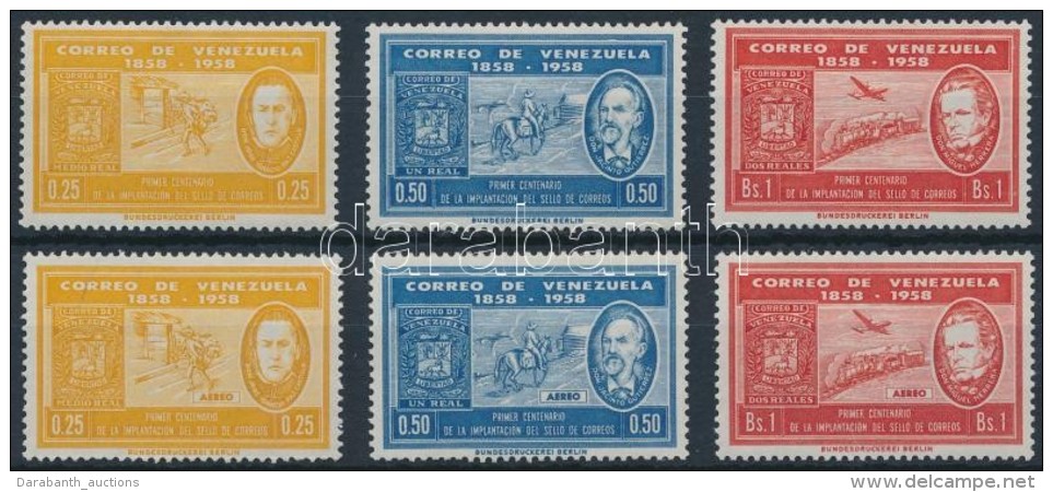 ** 1959 100 éves A Venezuelai Bélyeg Sor Mi 1292-1297 - Andere & Zonder Classificatie