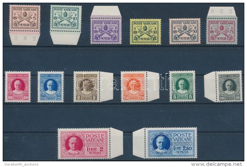 ** 1929 Forgalmi Mi 1-3 + 5-15 - Andere & Zonder Classificatie