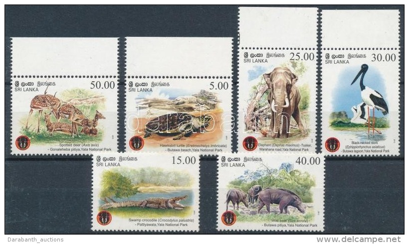 ** 2013 Állatok, Yala Nemzeti Park Sor Mi 1956-1961 - Andere & Zonder Classificatie