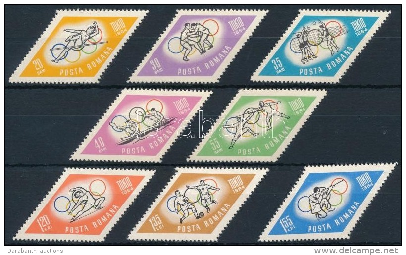 ** 1964 Olimpia Sor Mi 2309-2316 - Andere & Zonder Classificatie