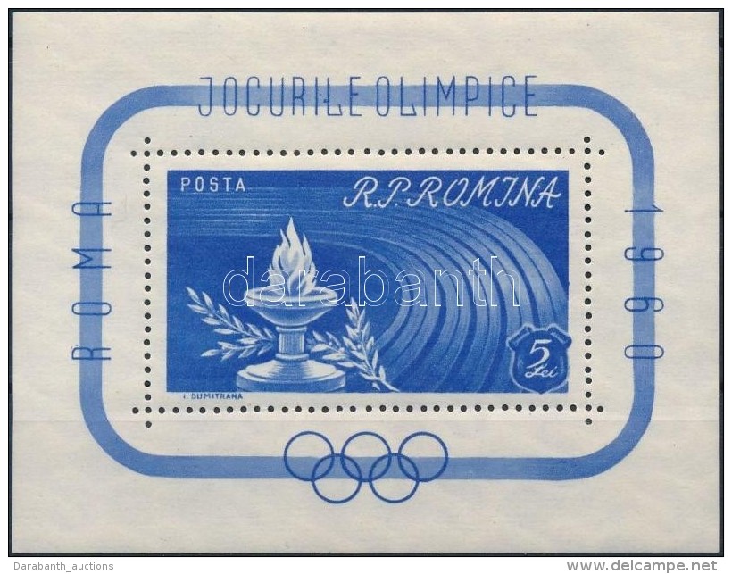 ** 1960 Olimpia Blokk Mi 46 - Altri & Non Classificati