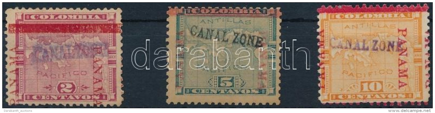 (*) * 1904 Forgalmi Sor Mi 1-3 ( Mi 2 Falcos) - Andere & Zonder Classificatie