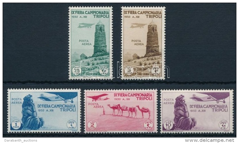 ** 1935 RepülÅ‘ értékek Mi 251, 253-256 - Andere & Zonder Classificatie