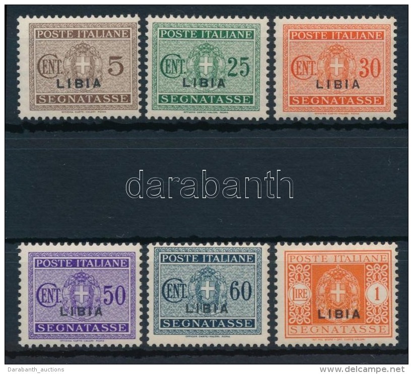 ** 1934 Portó értékek Mi 12, 15-16, 18-20 - Altri & Non Classificati