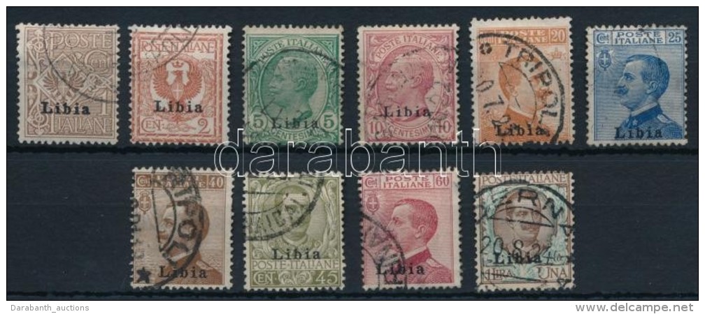 O 1912 Mi 1-4, 6, 8-10, 12-13 - Altri & Non Classificati