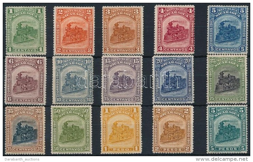 * 1912 Vonat Sor Mi 295-309 - Altri & Non Classificati