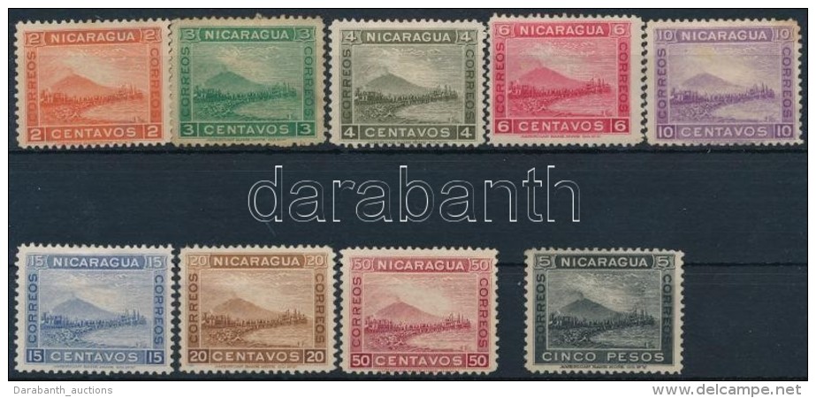 * 1900 Vonat 9 érték Mi 121-123, 125-129, 132 - Altri & Non Classificati