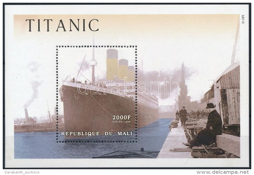 ** 1998 Titanic Blokk - Andere & Zonder Classificatie