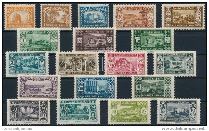 ** 1930 Forgalmi 19 érték Mi 165-171, 173-175, 177-185 - Altri & Non Classificati