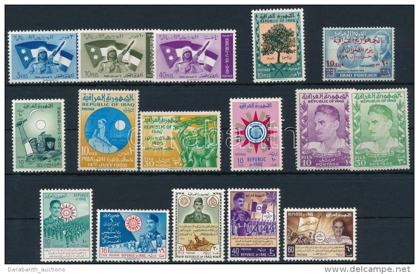 ** 1959-1960 16 Klf Bélyeg, Közte Sorok - Altri & Non Classificati