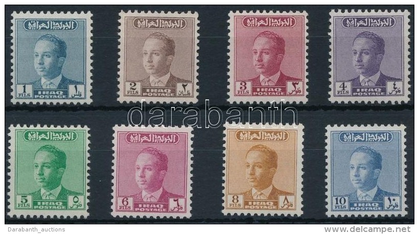 ** 1957 II. Fejszál Király Sor Mi 201-208 - Andere & Zonder Classificatie