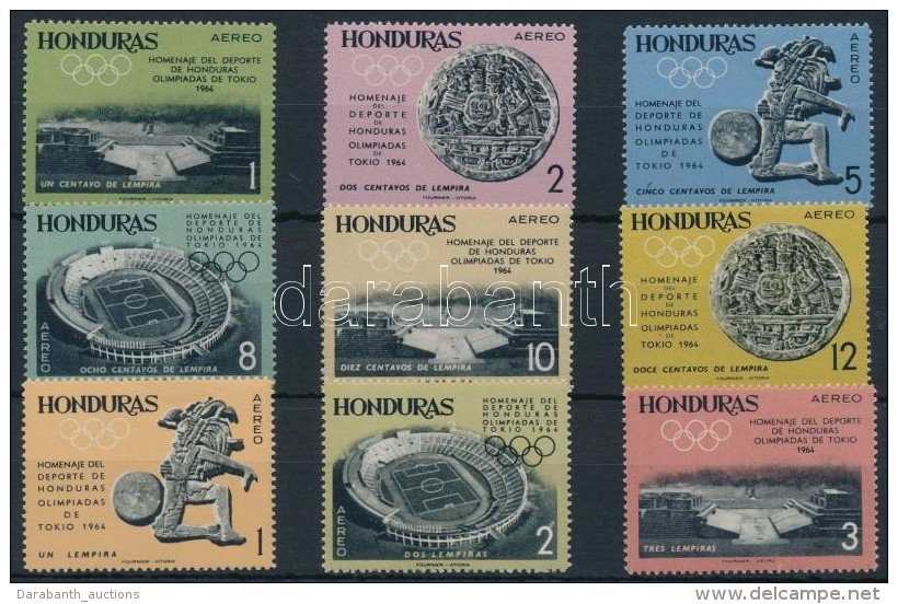 ** 1964 Olimpia Sor Mi 607-615 - Altri & Non Classificati