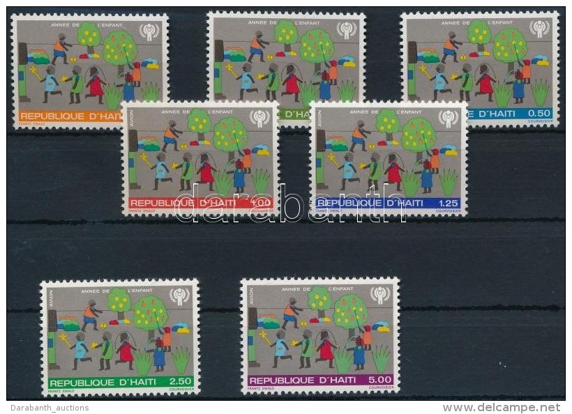 ** 1979 Gyermek év  Sor Mi 1348-1354 - Altri & Non Classificati