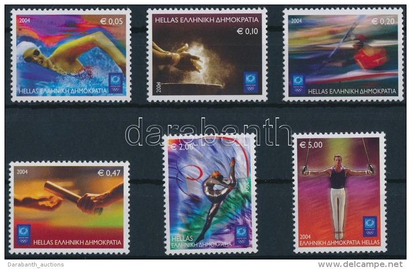 ** 2004 Nyári Olimpia, Athén (XII) Sor Mi 2214-2219 - Andere & Zonder Classificatie