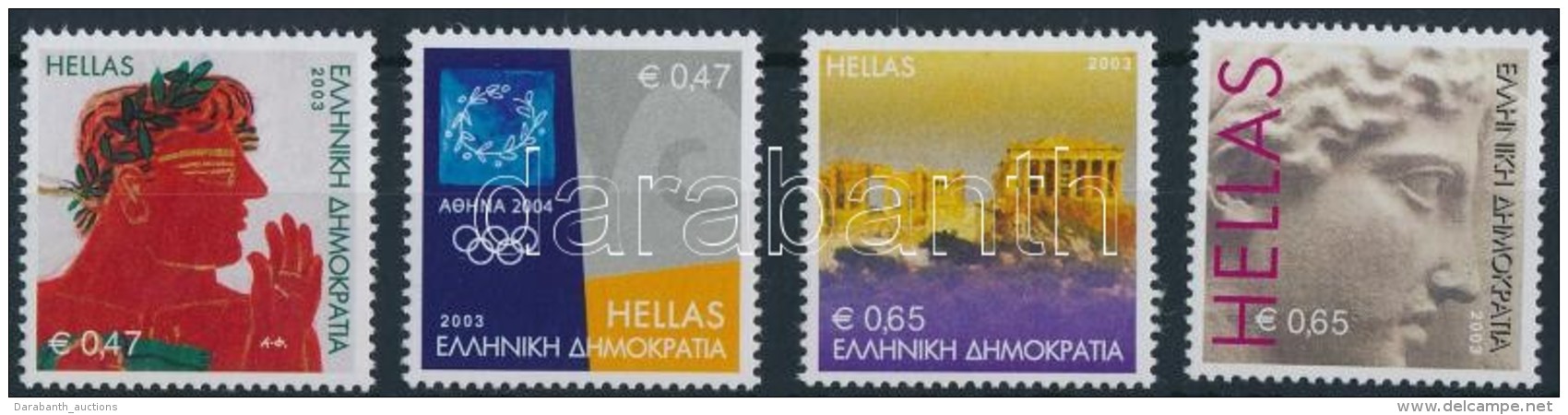 ** 2003 Üdvözlet Bélyeg 4 Klf Mi 2139,  2143-2145 I - Andere & Zonder Classificatie