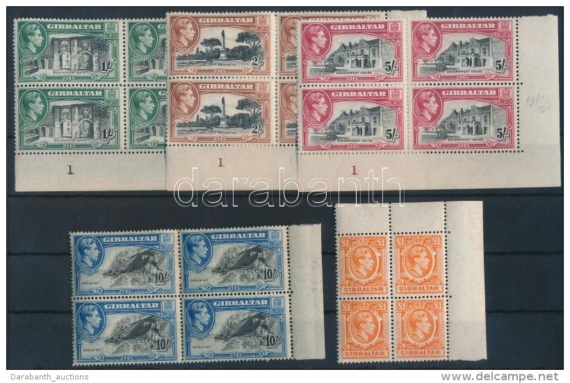 ** 1938 Mi 107A, 108B, 109B, 110CX, 111C, 112D, 113C, 114C, 115C, 116D, 117A / ívsarki /... - Altri & Non Classificati