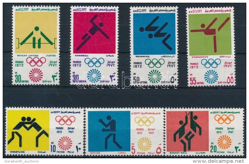 ** 1972 Olimpia Sor Mi 1098-1104 - Altri & Non Classificati